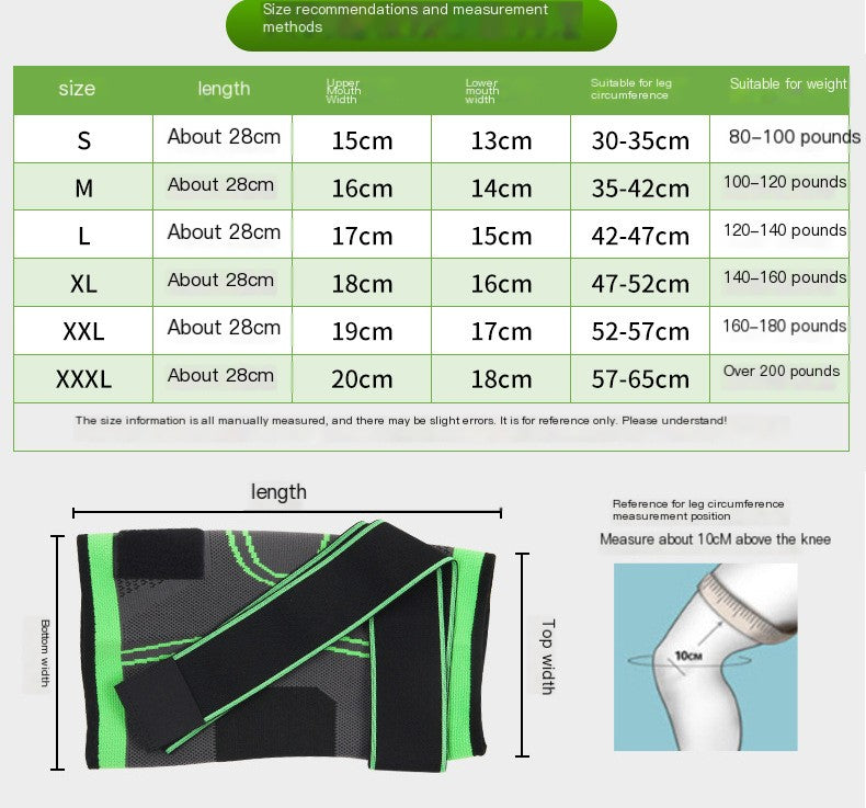 Men's Compression Knee Brace for Sports and Fitness