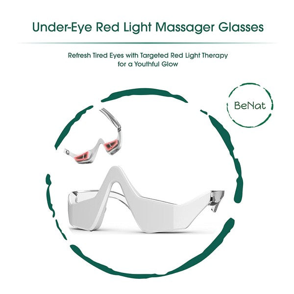 Under-Eye Red Light Therapy Skin Rejuvenation and