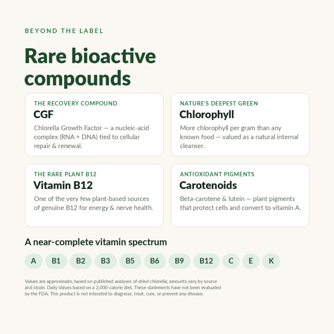 RECOVERYbits® Chlorella | Large Bag